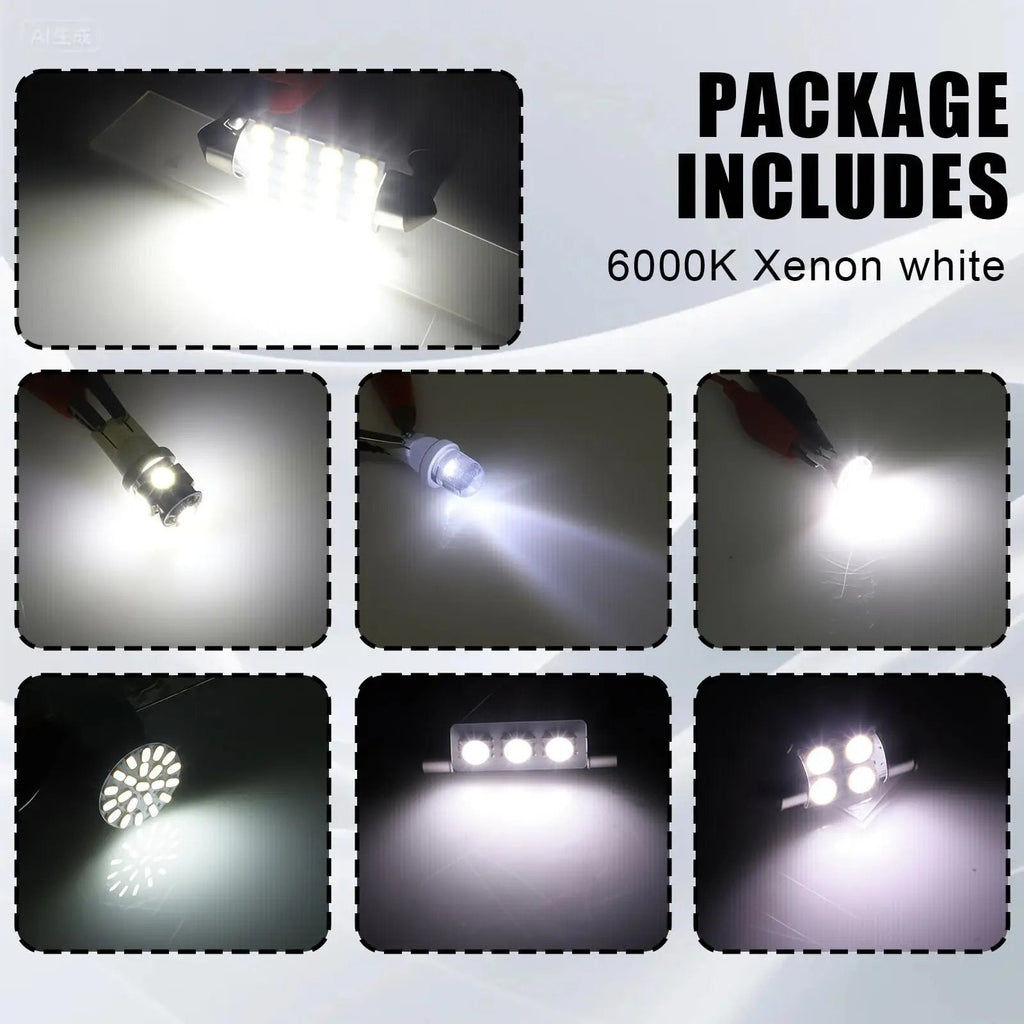Super Bright LED Car Interior Bulb Kit