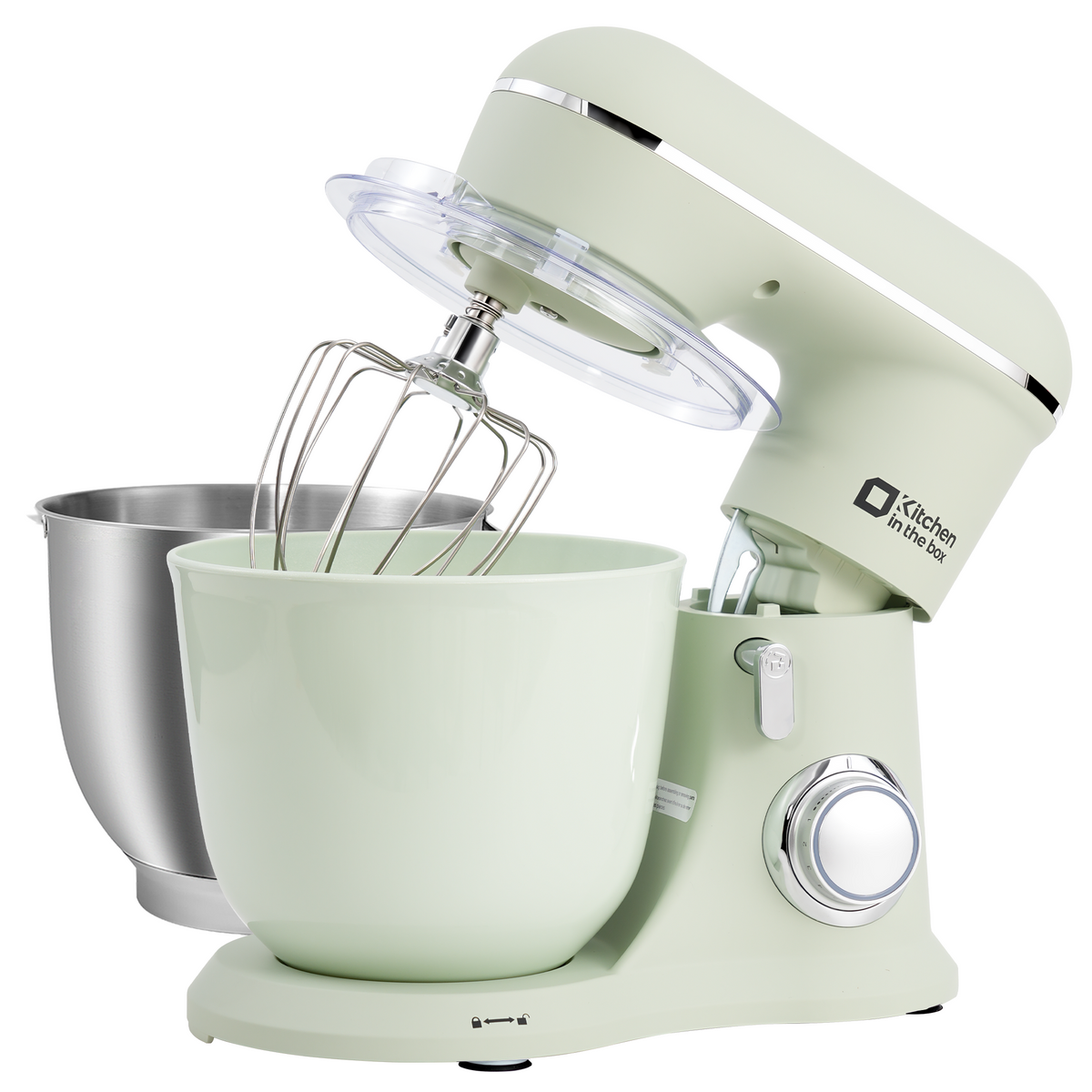 10 Speed Tilt-Head 4.5QT & 5QT Stand Mixer, Matte Food Mixer with Two Bowls, Egg Whisk, Dough Hook & Flat Beater for Daily Use