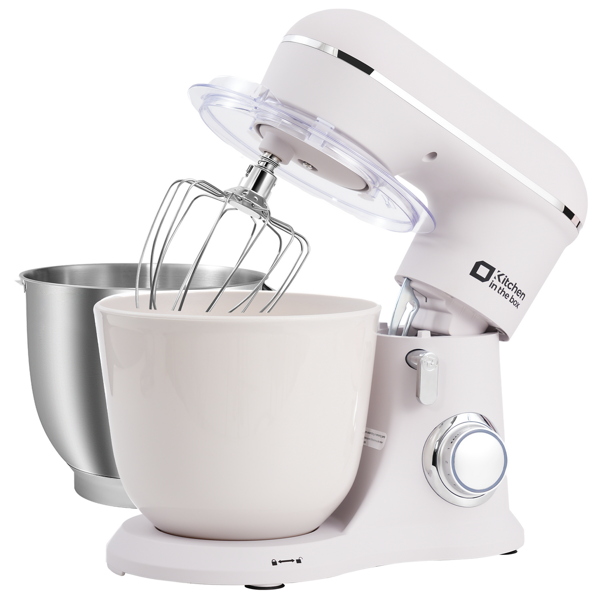 10 Speed Tilt-Head 4.5QT & 5QT Stand Mixer, Matte Food Mixer with Two Bowls, Egg Whisk, Dough Hook & Flat Beater for Daily Use