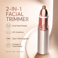 2-in-1 Women's Eyebrow and Facial Hair Removal Device