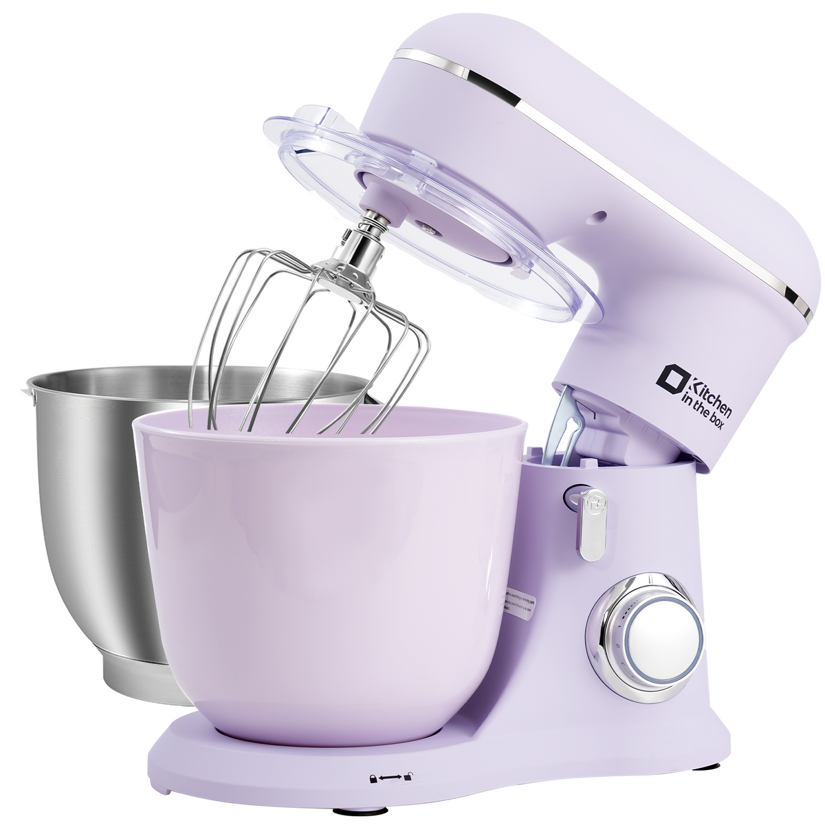10 Speed Tilt-Head 4.5QT & 5QT Stand Mixer, Matte Food Mixer with Two Bowls, Egg Whisk, Dough Hook & Flat Beater for Daily Use