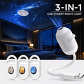 USB Star Sky Projector Lamp, Mini Galaxy Bedroom Night Light ✨