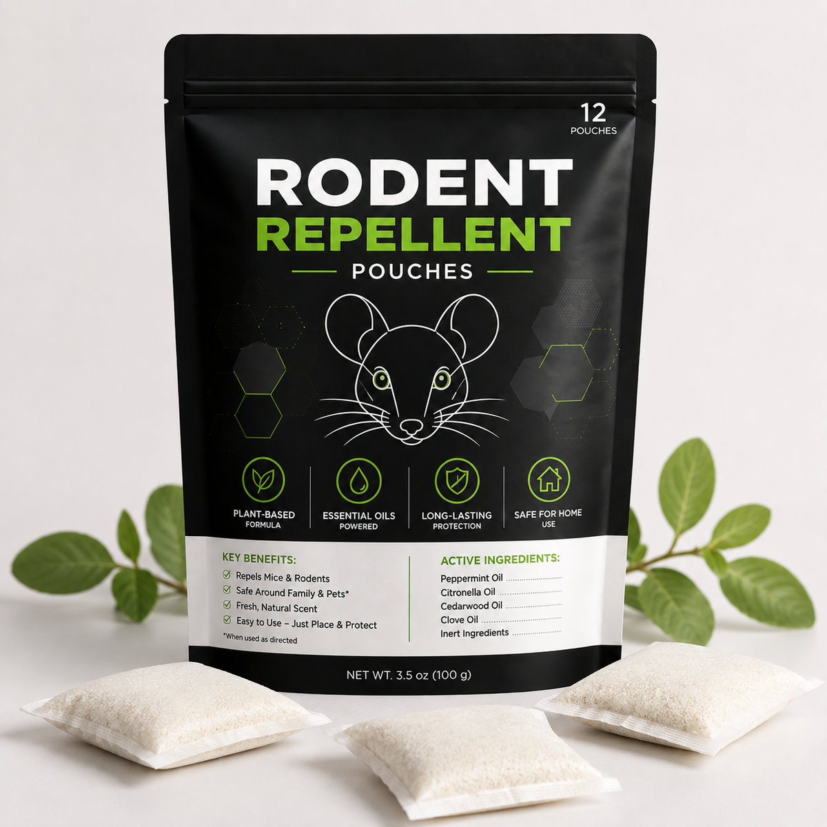 Place These Pouches - And Watch TheGophers Permanently Disappear