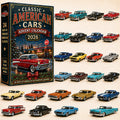 🚜🚗🎄 2026 Vehicle Advent Calendar Collection – 24 Days of Classic Machines, Trucks & Military Legends 🎁✨