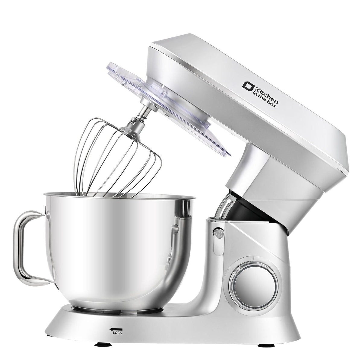 900W 7.5QT Kitchen Electric Mixer, 6-Speed Tilt-Head Food Mixer for Baking with Dough Hook,Wire Whip,Beater - KSM75