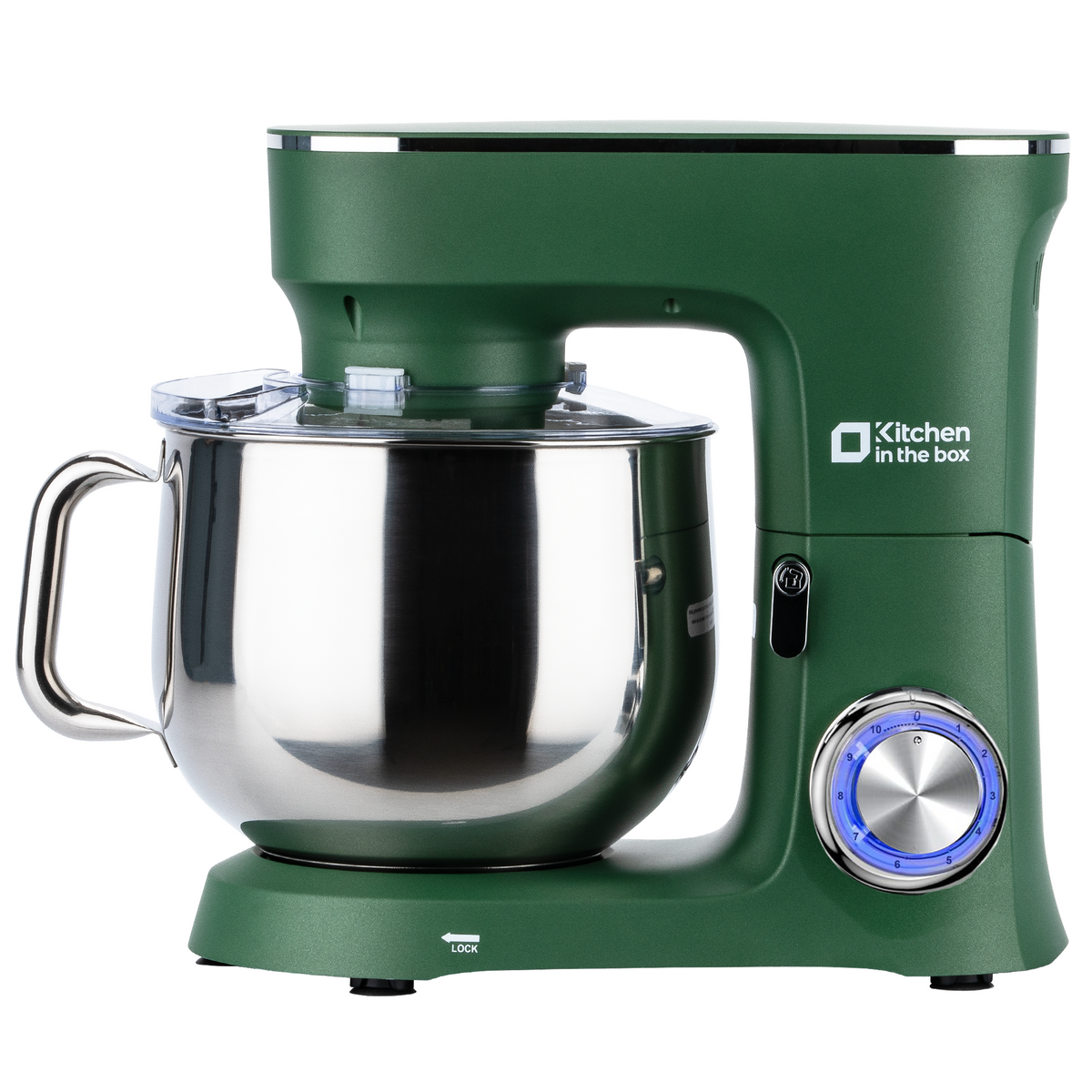900W 8.5 QT Electric Standing Mixer, 10-Speed, Tilt-head, with Dough Hook, Wire Whip, Flat Beater & Splash Guard, KSM80