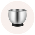 Stainless Steel Stand Mixer Bowl, Replacement for Kitchen in the box 3.2QT Small Stand Mixer