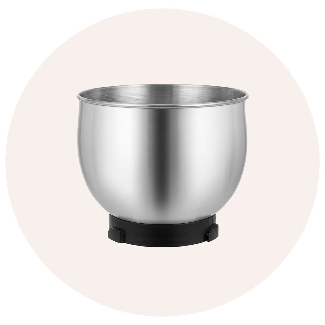 Stainless Steel Stand Mixer Bowl, Replacement for Kitchen in the box 3.2QT Small Stand Mixer