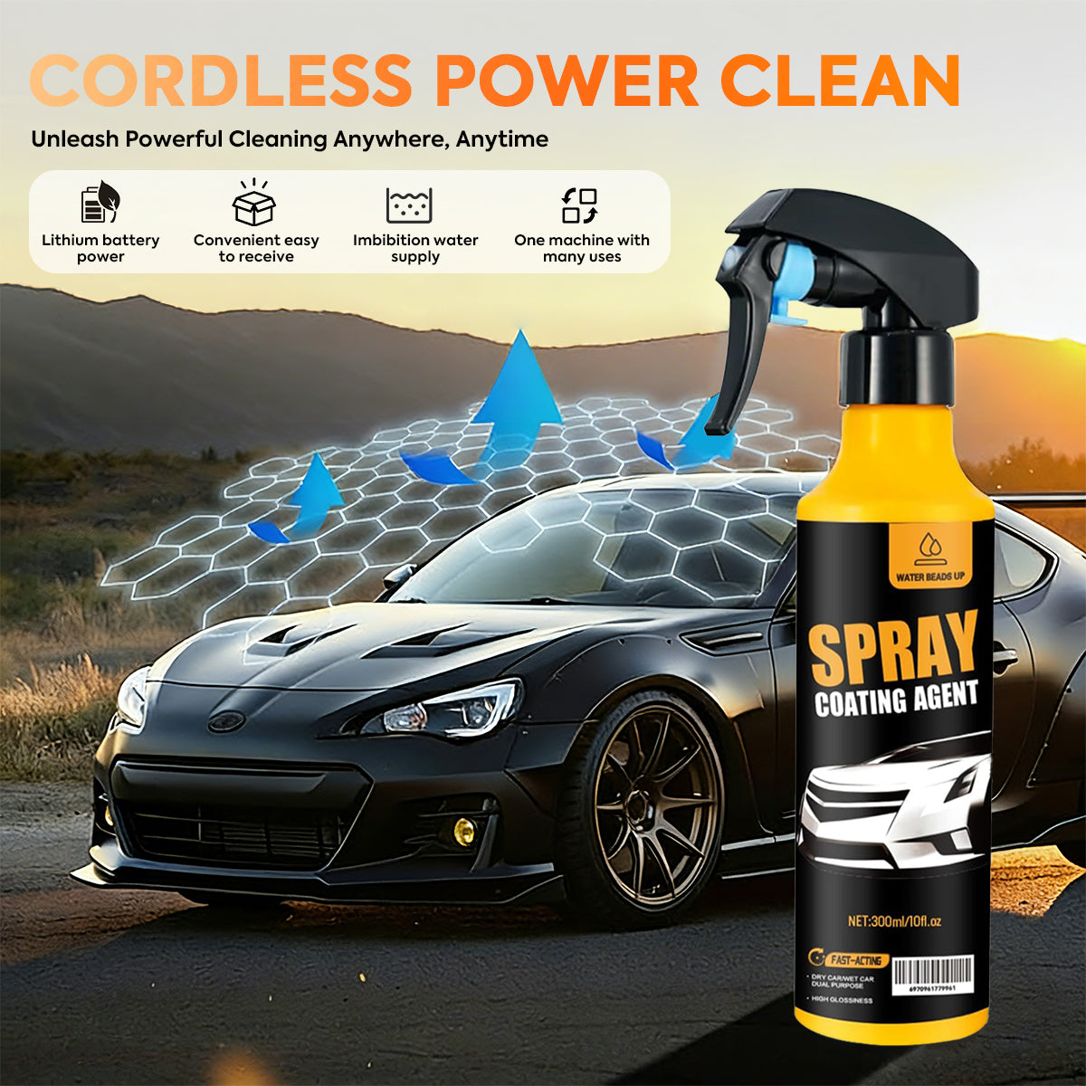 Nano Ceramic Coating Spray: Advanced UV & Acid Rain Shield