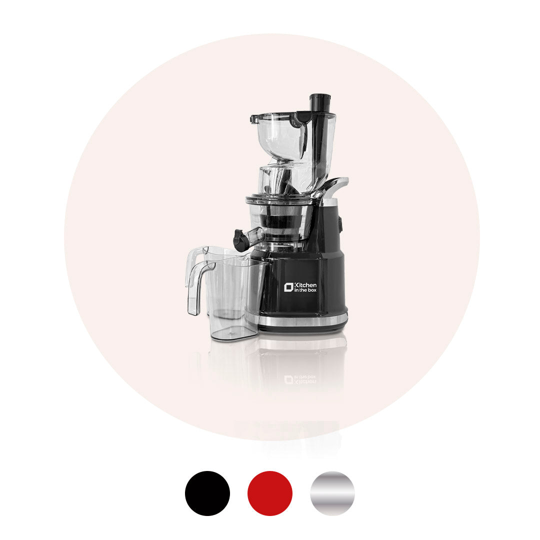 Cold Press Juicer, 83mm Wide Chute for Whole Fruits, BPA-Free, High Juice Yield, Slow Masticating, Easy to Clean