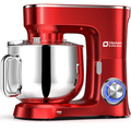 900W 8.5 QT Electric Standing Mixer, 10-Speed, Tilt-head, with Dough Hook, Wire Whip, Flat Beater & Splash Guard, KSM80
