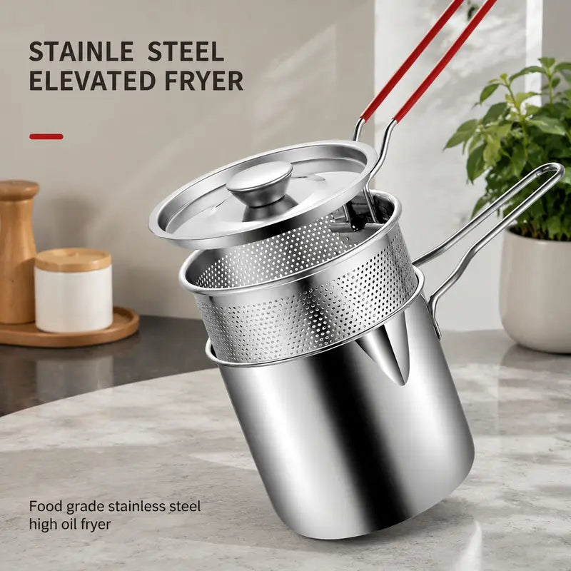 🍟 Personal Mini Deep Fryer Cooking Set