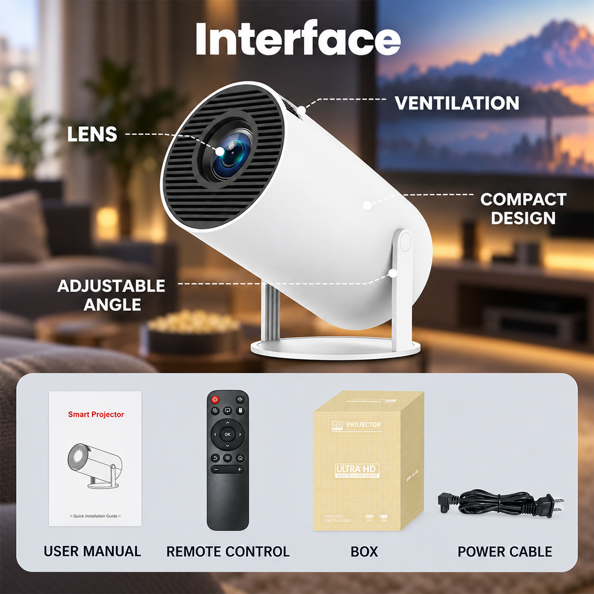GGV Portable Projector