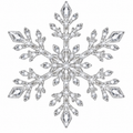 ❄️ Snowflake Christmas Decor Set, Blue & White Holiday Ornaments