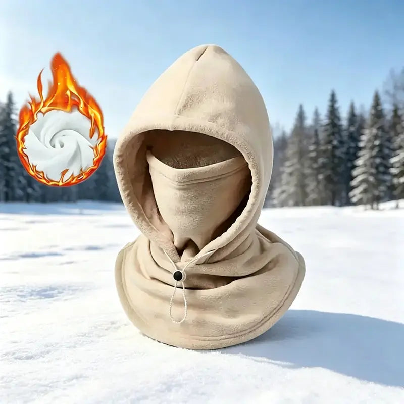 ❄️ Unisex Plush Lined Winter Balaclava Hood