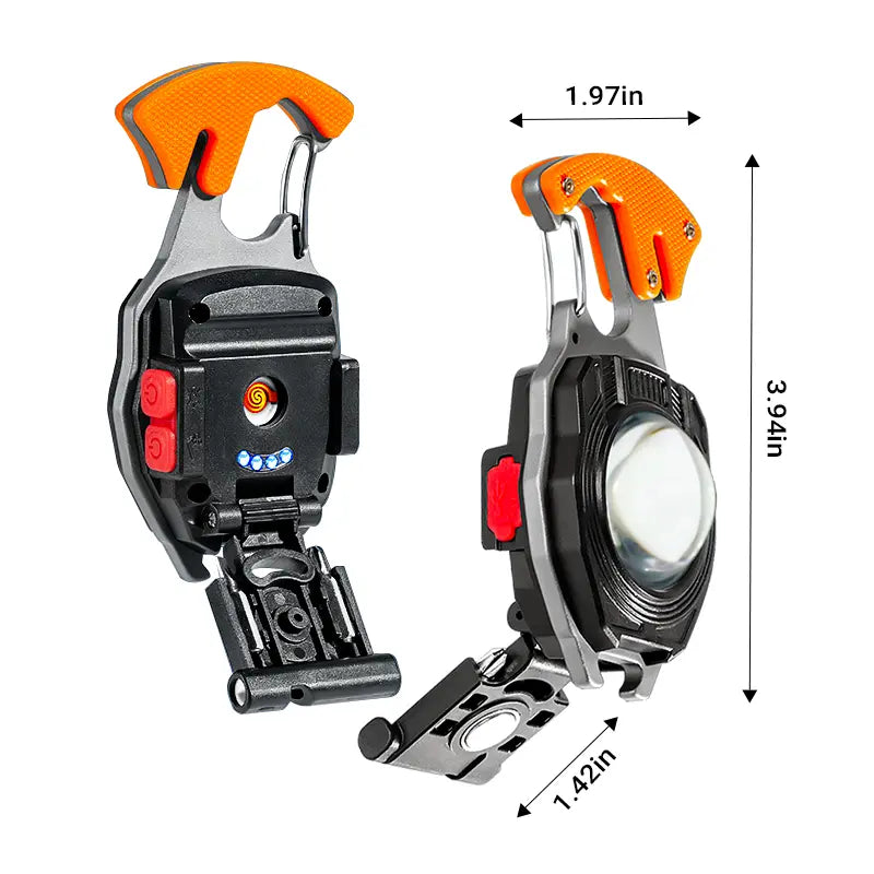 Multi-Function Rechargeable LED Camping Work Light, Magnetic