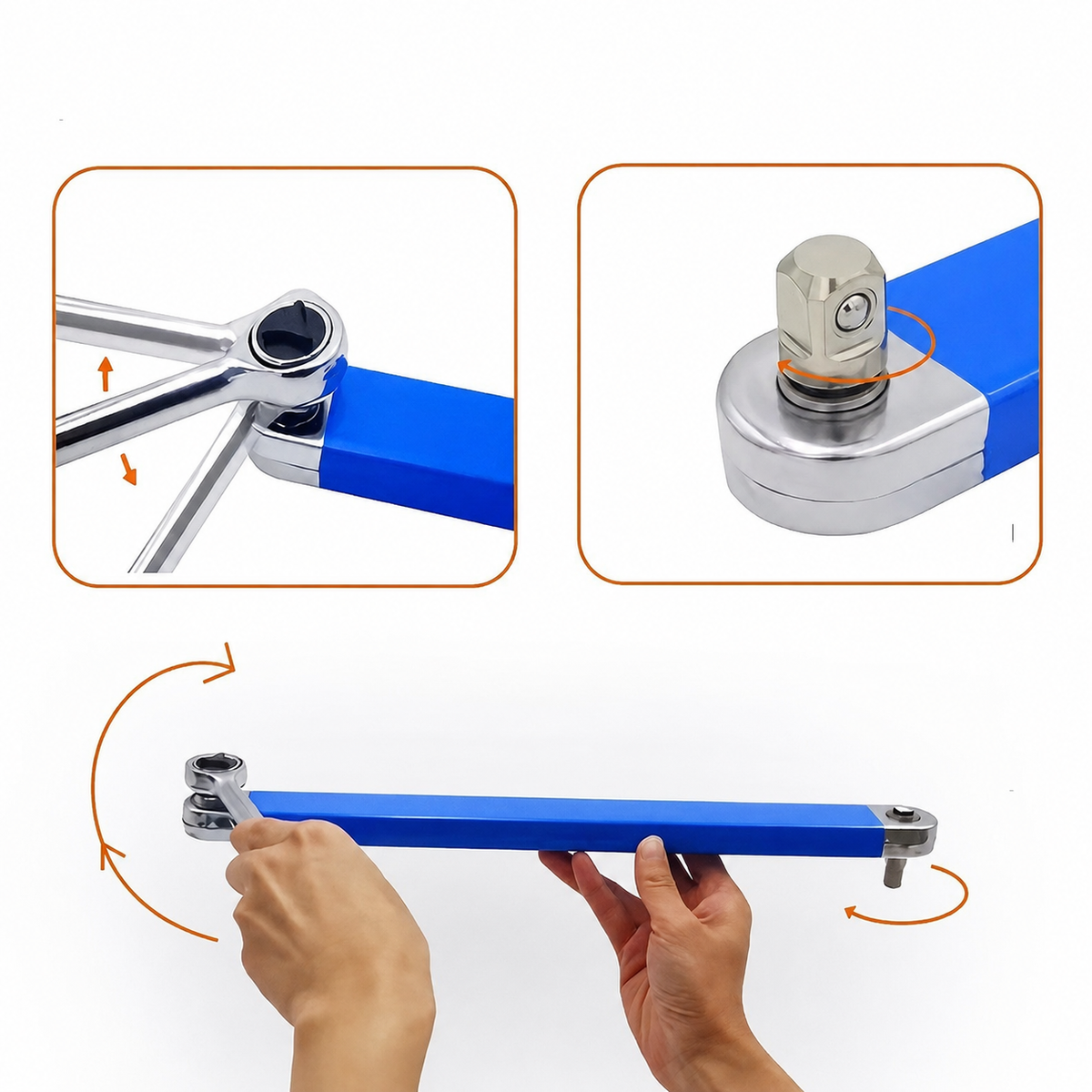 🔧 Offset Extension Wrench for Tight Spaces