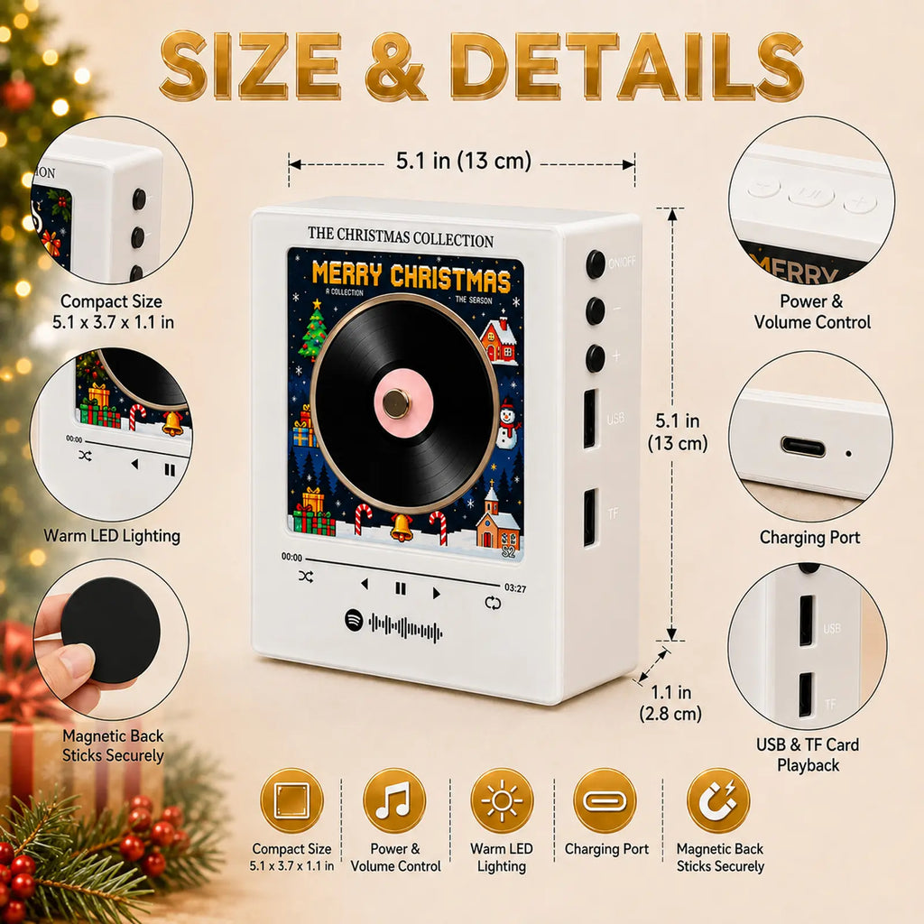 🎄 Christmas NFC Music Fridge Magnets