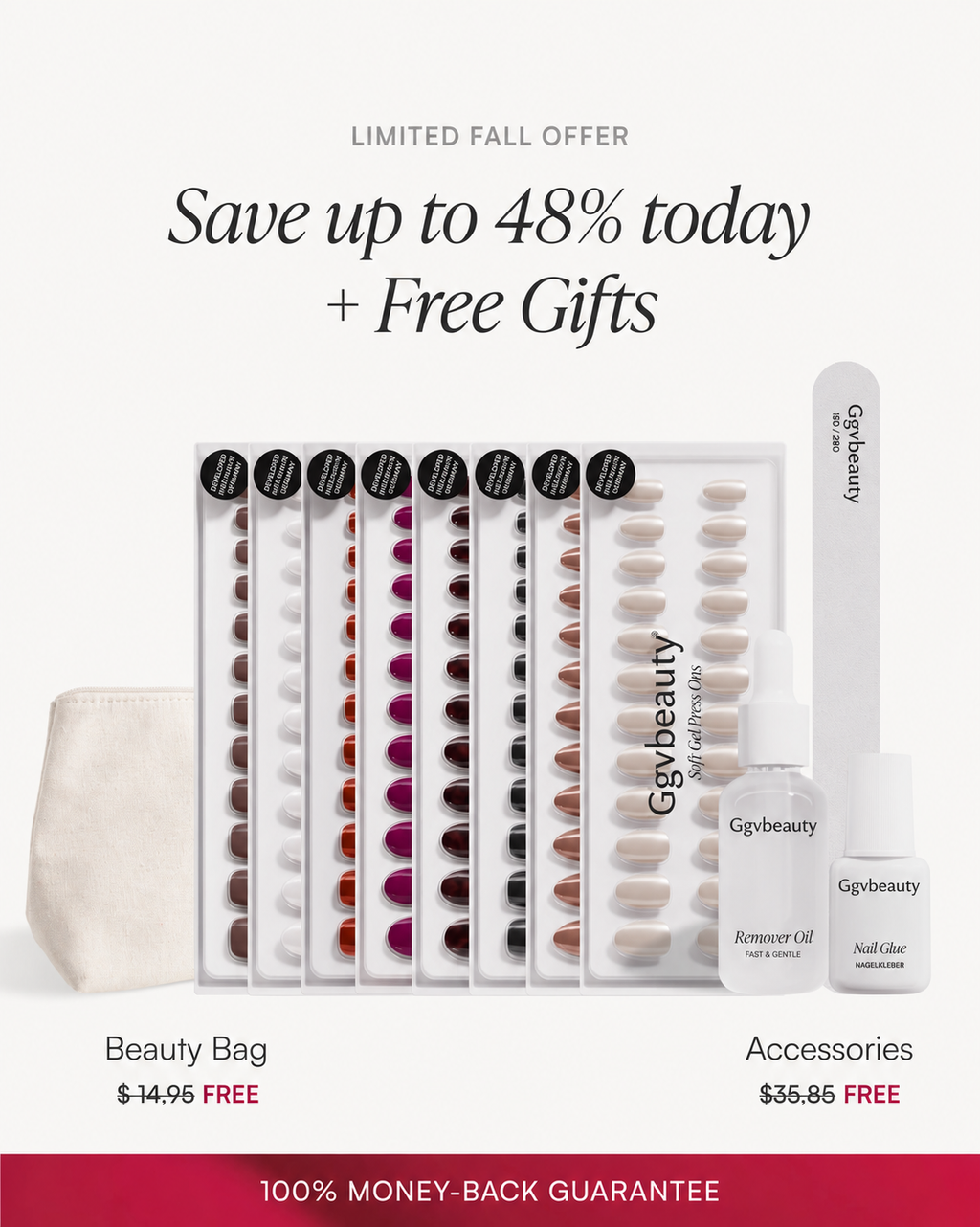 Fall Starter Set - Soft Gel Press Ons