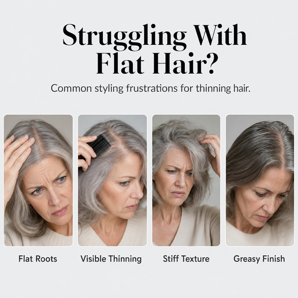 ⭐90ml Fluffy Hair Shaping Spray, Long‑Lasting Volumizing Mist with Sweet Peach Fragrance